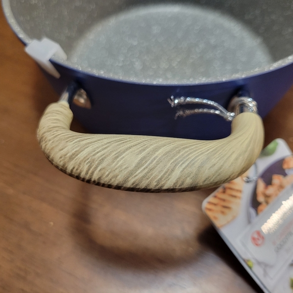 Masterclass Premium Cookware 8" Casserole 2.3 QT Cobalt Blue - Picture 7 of 8